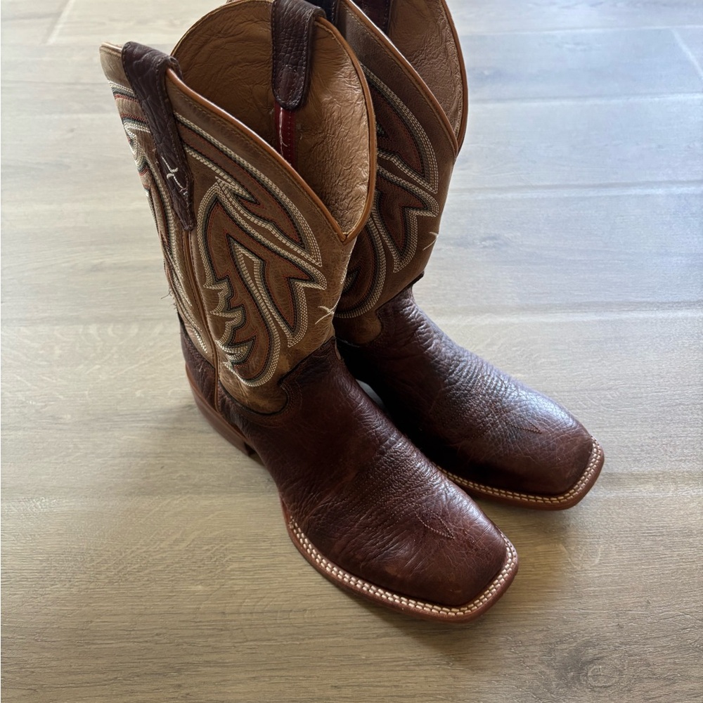 Mens Twisted X Leather Cowboy Boots